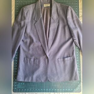 Alfred Dunner Women's Lavender Blazer